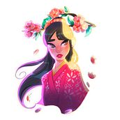 Mi proyecto del curso: Retrato de personajes estilo cartoon con Procreate. Character Design, Digital Illustration, Digital Drawing, and Digital Painting project by Elizabeth Madera - 02.22.2024