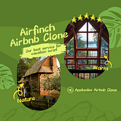 Airfinch - Appkodes Airbnb Clone. Desenvolvimento Web, Design, Informática, Br, ing e Identidade, e Web Design projeto de bellaquinn20320 - 26.02.2024