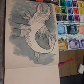 Meu projeto do curso: Sketching diário para inspiração criativa. Een project van Traditionele illustratie,  Schetsen,  Creativiteit,  Tekening y Sketchbook van Emanuel Vicente - 26.02.2024