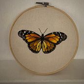 My project for course: Realistic Embroidery Techniques. Traditional illustration, Embroider, and Textile Design project by Marianne Lindseth - 02.26.2024