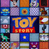 Toy Story Blanket . Artesanato projeto de Méline - 21.01.2024