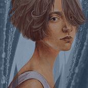 My project for course: Illustrated Portraits with Procreate . % Hanna Lazar tarafından hazırlanan Geleneksel illüstras, on, Vektör İllüstras, onu, Dijital İllüstras, on, Portre Çizimi, Sanat ve El Sanatları, Ve Tablo projesi - 02.26.2024