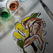 Neotraditional. Un progetto di Design di tatuaggi e Pittura ad acquerello di Samuel Dias - 27.02.2024