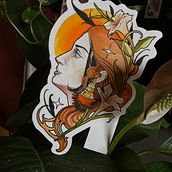 Pintura feita com Aquarela. Un progetto di Pittura ad acquerello, Disegno artistico e Design di tatuaggi di Samuel Dias - 05.12.2023