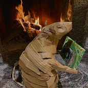 My project for course: Cardboard Sculptures for Beginners - The Rat. Un progetto di Character design, Artigianato, Belle arti, Scultura e 3D di Andrew Alspach - 06.01.2024