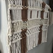 Meu projeto do curso: Macramê para iniciantes: explore a arte dos nós. Accessor, Design, Arts, Crafts, Interior Design, Decoration, Fiber Arts, and Macramé project by danidcosta - 02.27.2024
