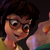 Mi proyecto del curso: Animación de personajes 3D estilo cartoon en Blender. 3D, Animation, Character Animation, and 3D Animation project by Diego Barberis - 02.25.2024