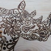 My project for course: Pyrography 101: Woodburning Illustration Techniques. Traditional illustration, Arts, Crafts, and DIY project by Agnieszka - 02.28.2024