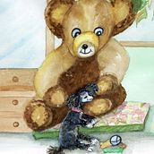 My project for course: Animal Characters in Watercolor for Children’s Books. Traditional illustration, Fine Arts, Painting, Drawing, Watercolor Painting, Children's Illustration, and Narrative project by Mariyn Weimer - 02.28.2024
