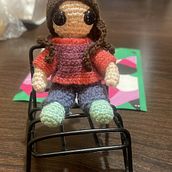 Mi proyecto del curso: Amigurumi: diseño de ropa, pelo y complementos. Arts, Crafts, To, Design, Fiber Arts, Crochet, Amigurumi, and Textile Design project by josefina_pazaran - 02.28.2024