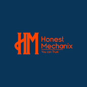 Honest Mechanix - Brandbook. Een project van  Art direction,  Br, ing en identiteit y Grafisch ontwerp van Matheus Lucena - 25.02.2024