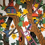 Mural designs for Maple Bear Polska . Desain & Ilustrasi Anak-Anak proyek oleh Joanna Rzepecka - 02.29.2024