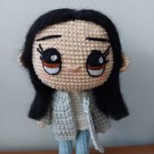 Mi proyecto del curso: Amigurumis: personas tejidas a crochet. Un proyecto de Artesanía, Diseño de juguetes, Tejido, Crochet, Amigurumi y Diseño textil de Sandra Andrade - 29.02.2024