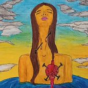 Meu projeto do curso: Ilustração artística: desenhe seu imaginário. Traditional illustration, Painting, Creativit, Pencil Drawing, and Drawing project by queiroz_gabriela - 02.27.2024