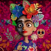 Mi portafolio. Un projet de 3D, Cinéma, vidéo et télévision, Animation, Conception de personnages, VFX, Modélisation 3D, Conception de personnages 3D , et Conception 3D de Daniela Ortiz - 29.02.2024