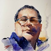 Mi proyecto del curso: Pintura expresiva con acuarela: crea ilustraciones cautivadoras. Un progetto di Belle arti, Pittura e Pittura ad acquerello di carloscisneros - 01.03.2024
