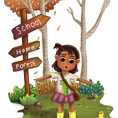 My project for course: Color Theory: How to Apply It to Your Images. Digital Illustration, Concept Art, Digital Painting, and Color Theor project by persisgohana - 03.01.2024