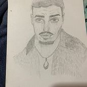: ). Fine Arts, Sketching, Drawing, Portrait Drawing, and Sketchbook project by Pedro Bejarano - 03.01.2024
