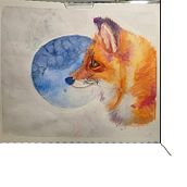 Mein Abschlussprojekt für den Kurs: Ausdrucksstarke Tierporträts in Aquarell. Traditional illustration, Watercolor Painting, Realistic Drawing, and Naturalistic Illustration project by Monika Vrbnjak Mon-Art - 03.01.2024