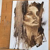 My project for course: Expressive Monochromatic Oil Portraits . % Lynda Adlington tarafından hazırlanan Güzel sanatlar, Tablo, Portre Çizimi, Yağlıbo, Ve a Resim projesi - 02.29.2024