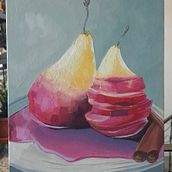 Mi proyecto del curso: Técnicas de pintura contemporánea al óleo. Fine Arts, Painting, and Oil Painting project by Rolando Callejas Ojot - 03.01.2024