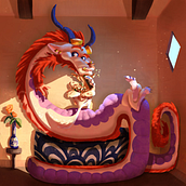 My project for course: Lighting Principles for Digital Painting. Traditional illustration, Digital Illustration, and Digital Painting project by Savyon Arbel - 02.25.2024