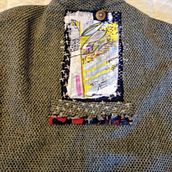 My project for course: Introduction to Japanese Sashiko Stitching. Embroider, Fiber Arts, DIY, Upc, cling, and Textile Design project by avekruusmaa - 02.29.2024
