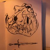 Meu projeto do curso: Sketching diário para inspiração criativa. Traditional illustration, Sketching, Creativit, Drawing, Sketchbook, Design, and Pencil Drawing project by Emanuele Soares - 03.02.2024
