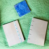 Mein Abschlussprojekt für den Kurs: DIY Buchbindetechniken. Un progetto di Belle arti, Rilegatura e DIY di Eva Unrast - 03.03.2024