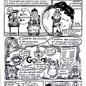 Chiacchiere di corridoio . Comic projeto de Silvia Geddo - 03.03.2024