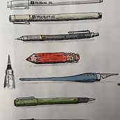 Mon projet du cours : L’art du sketching : transformez vos esquisses en œuvres d’art Ein Projekt aus dem Bereich Traditionelle Illustration, Bleistiftzeichnung, Zeichnung und Sketchbook von Clement RT - 03.03.2024