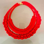 Il mio progetto del corso: Gioielli in corda per principianti: crea le tue collane. Arts, Crafts, Jewelr, Design, Macramé, and Textile Design project by Serenella - 03.03.2024