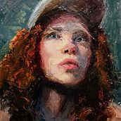 My project for course: Contemporary Oil Portraiture. Traditional illustration, Fine Arts, Painting, and Oil Painting project by Kat Dakota - 03.02.2024