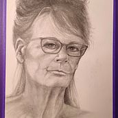 Mein Abschlussprojekt für den Kurs: Grafit-Zeichentechnik: Entwickle Porträts mit Ebenen. Un proyecto de Bellas Artes, Bocetado, Dibujo, Dibujo de Retrato, Dibujo realista y Dibujo artístico de Andrea Gasser - 03.03.2024