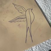 Mi proyecto del curso: Tatuaje para principiantes. Tattoo Design project by Ainara Isaac chamizo - 03.03.2024