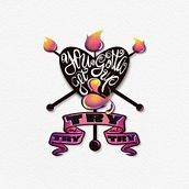 “TRY” by Pink / Lettering with Procreate. Een project van Traditionele illustratie,  Muziek, T, pografie, Digitale belettering,  Belettering,  H, lettering y Digitale illustratie van oscar_sologaistoa - 04.03.2024