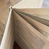 My project for course: Handmade Binding without Stitches. Arts, Crafts, Fine Arts, Bookbinding, and DIY project by Antonina Antonycheva - 03.01.2024