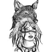 Mi proyecto del curso: Diseño e ilustración digital de tatuajes con Procreate Ein Projekt aus dem Bereich Traditionelle Illustration, Grafikdesign, Digitale Illustration, Tattoodesign und Digitale Zeichnung von Ainara Lozano Moyano - 04.02.2024