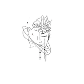 Il mio progetto del corso: Tatuaggio fine line: la leggerezza delle linee. Traditional illustration, Drawing, and Tattoo Design project by Jennifer Taibi - 03.04.2024