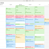 Mi proyecto del curso: Organización de agenda: gestiona tu tiempo y energía. Consultoria criativa, Gestão de design, Marketing, e Gestão e produtividade projeto de Sara Rumié - 04.03.2024