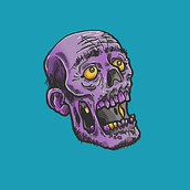 zumbi. Digital Illustration project by Andre Sandes Correa - 11.14.2023