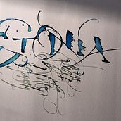 My project for course: Calligraphy with a Ruling Pen. Un proyecto de Bellas Artes y Caligrafía de akalligraafia - 04.03.2024