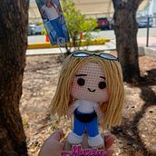 Mi proyecto del curso: Amigurumis: personas tejidas a crochet. Arts, Crafts, To, Design, Fiber Arts, Crochet, Amigurumi, and Textile Design project by anaerikadeandaflores - 03.05.2024