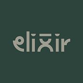 elixir cafe. Logo Design, T, pograph, Br, ing, Identit, Packaging, and Pattern Design project by Arto Studio - 03.05.2024