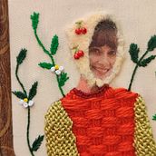 Mi proyecto del curso: Bordado avanzado sobre transfer fotográfico a color. Collage, Printing, Embroider, DIY, and Textile Design project by Paola Bayod - 03.05.2024