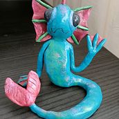 Mi proyecto del curso: Escultura de personajes en plastilina epóxica. Character Design, Fine Arts, Sculpture, and Ceramics project by Maria del Mar R.P - 03.05.2024