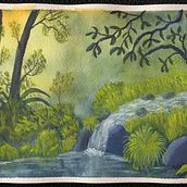 My project for course: Fantasy Landscapes with Watercolor & Gouache. Fine Arts, Painting, Watercolor Painting, Naturalistic Illustration, and Gouache Painting project by seedsaver - 03.06.2024