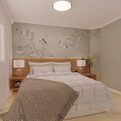 Suíte. Interior Architecture, Interior Design, Furniture Design, and Making project by Edina Costa Oliveira - 03.06.2024