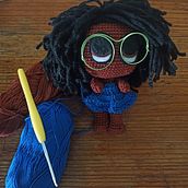 Mi proyecto del curso: Amigurumis: personas tejidas a crochet. Arts, Crafts, To, Design, Fiber Arts, Crochet, Amigurumi, and Textile Design project by Carolina Candelaria - 03.06.2024