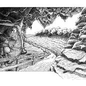 Il mio progetto del corso: Illustrazione con inchiostro e pennino: rappresenta la natura. Sketching, Drawing, Artistic Drawing, Sketchbook, Ink Illustration, and Naturalistic Illustration project by rbt_design - 03.06.2024